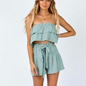 Princess Polly Shyla Set - Sage Green